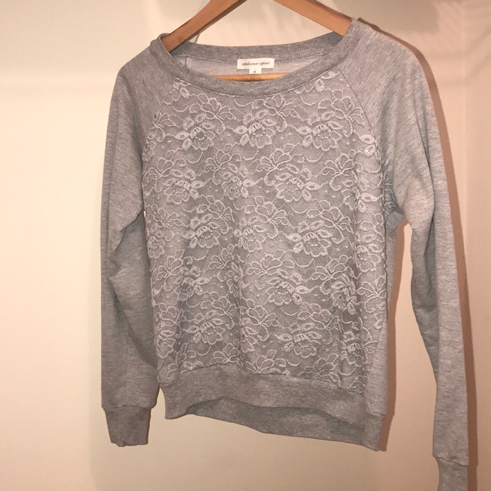 Great lace sweater
